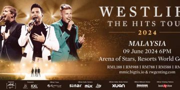 Westlife 6月9日大马开唱