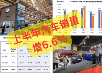 大马车市上半年销量增长6.6%，全年目标上调至76.5万辆