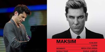 钢琴大师马克西姆 2月12日吉隆坡开演奏会
