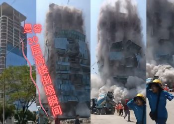 缅甸大地震，曼谷楼先倒