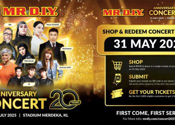 MR.DIY 7月11日周年演唱会  8组殿堂级和人气歌手与你狂欢