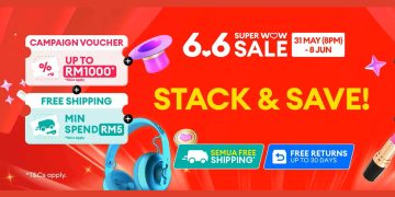 Lazada 6.6 超级特卖会  为您购物节省再节省 ！还有游戏可赢优惠券