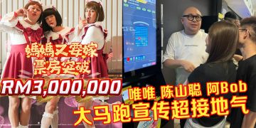 《妈妈，又要嫁！》新年南上北下跑宣传  Bob林盛斌现身戏院「威逼」影迷买票?!