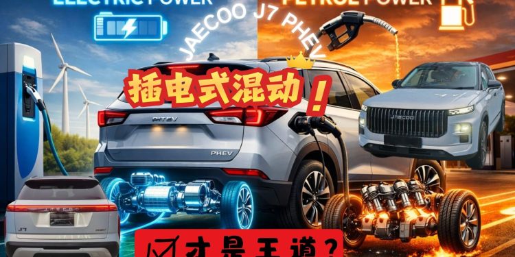 JAECOO J7 PHEV 抢攻新能源车市场