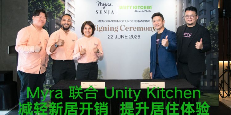 Myra携手Unity Kitchen  持续提升 Myra Senja 居住体验