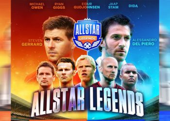足坛巨星杰拉德  欧文  吉格斯  10月空降大马出战 AllStar Legends表演赛